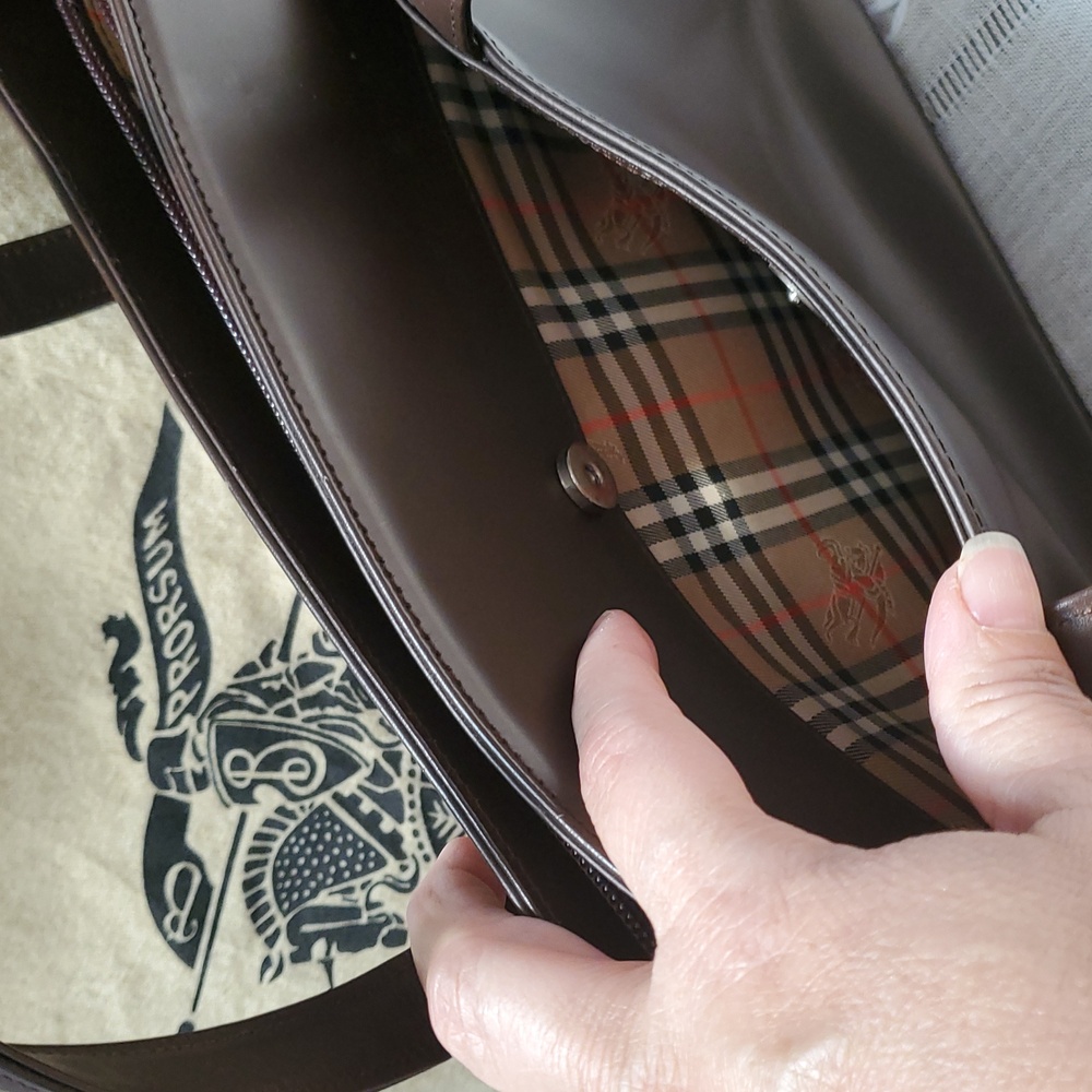 Burberry Authentic Leather Bag - Picture 11 of 15